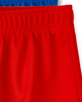 Paquete de 5 pantalones cortos de baloncesto para bebés y niños pequeños