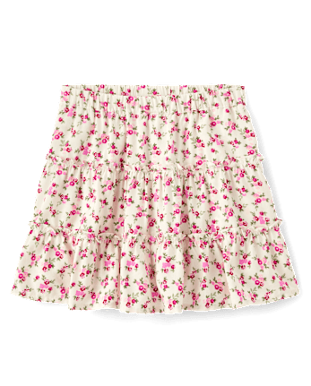 Girls Floral 2-Piece Outfit Set