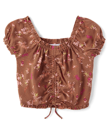 Girls Floral 2-Piece Outfit Set