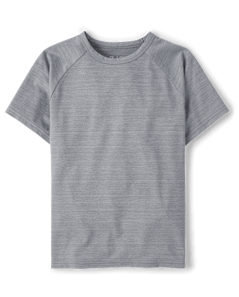 Boys Quick Dry Mesh Raglan Top 3-Pack