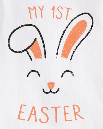 Baby Easter Graphic Bodysuit 2-Pack