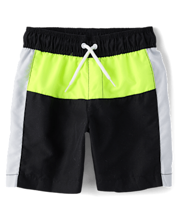 Boys Colorblock Rashguard Swimsuit