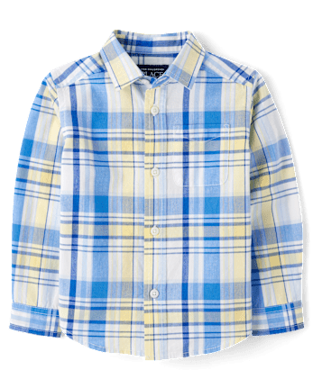 Baby And Toddler Boys Dad And Me Plaid 2-Piece Outfit Set