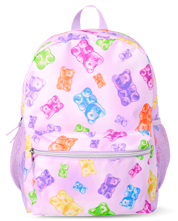 Girls Candy Bear Backpack 2-Piece Set