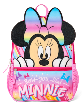 Toddler Girls Minnie Mouse Backpack 2-Piece Set