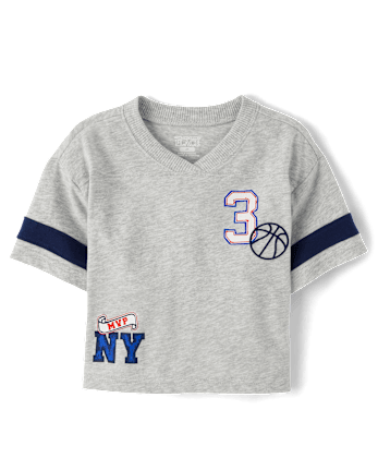 Baby And Toddler Boys Embroidered Varsity 3-Piece Outfit Set