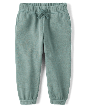 Baby And Toddler Garment Dyed Premium Fleece 2-Piece Outfit Set