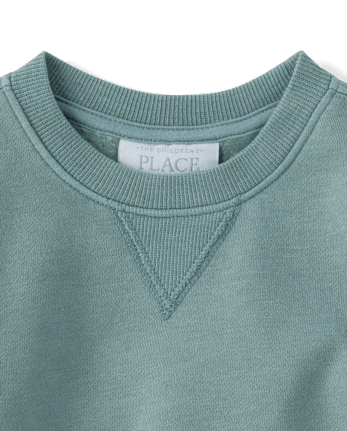 Baby And Toddler Garment Dyed Premium Fleece 2-Piece Outfit Set