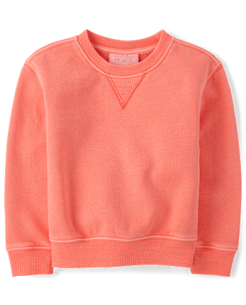 Baby And Toddler Garment Dyed Premium Fleece 2-Piece Outfit Set