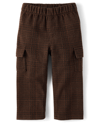 Baby And Toddler Boys Plaid 2-Piece Outfit Set