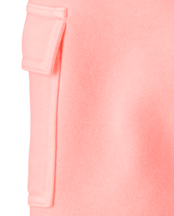 Toddler Girls Garment Dyed Premium Fleece 2-Piece Outfit Set