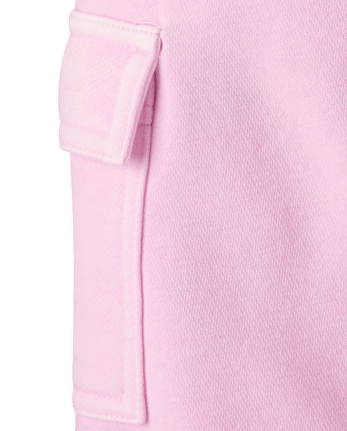 Toddler Girls Garment Dyed Premium Fleece 2-Piece Outfit Set