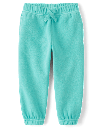 Toddler Girls Garment Dyed Premium Fleece 2-Piece Outfit Set