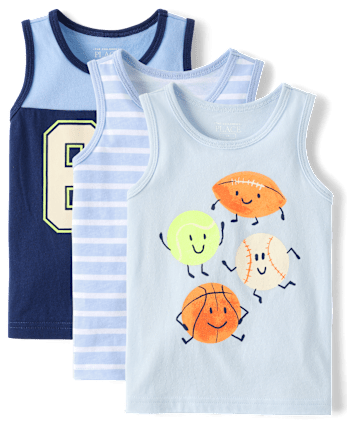Baby And Toddler Boys Sports 6-Piece Outfit Set
