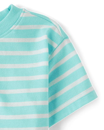 Baby And Toddler Boys Striped 2-Piece Outfit Set