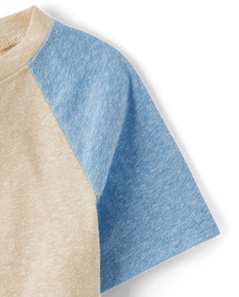 Baby And Toddler Boys Colorblock Marled 2-Piece Outfit Set