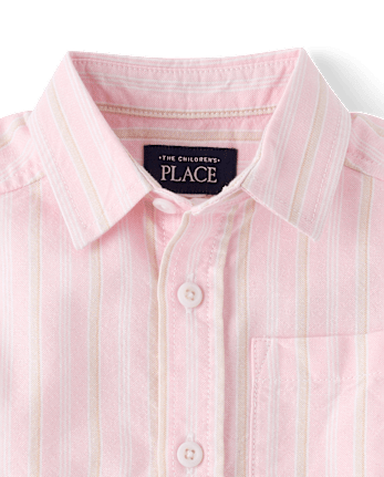 Baby And Toddler Boys Striped 2-Piece Outfit Set