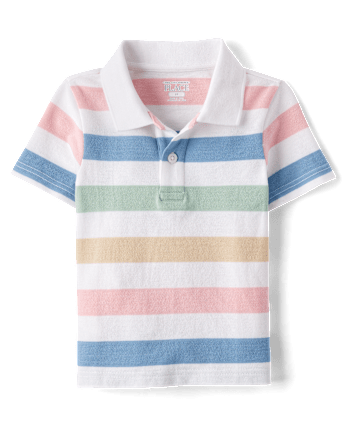Baby And Toddler Boys Striped 2-Piece Outfit Set