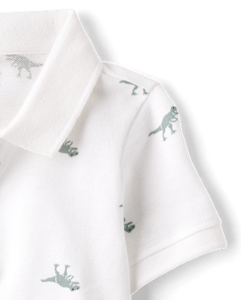 Baby And Toddler Boys Dino 2-Piece Outfit Set