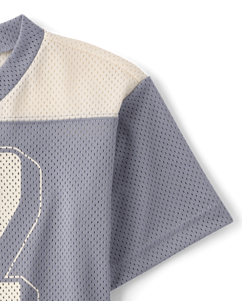 Kids Quick Dry Print Mesh 2-Piece Outfit Set