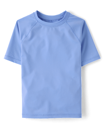 Boys Tropical Rashguard Swimsuit