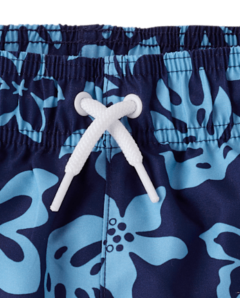 Boys Tropical Rashguard Swimsuit