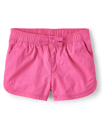 Baby And Toddler Girls Pull On Shorts 4-Pack