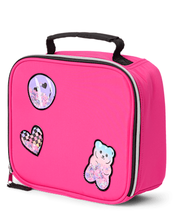 Girls Shakey Icon Patch Backpack 2-Piece Set