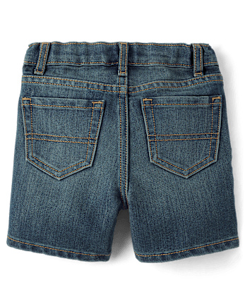 Baby And Toddler Boys Jean Shorts 2-Pack