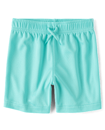 Baby And Toddler Boys Quick Dry Side Stripe Mesh Active Shorts 4-Pack