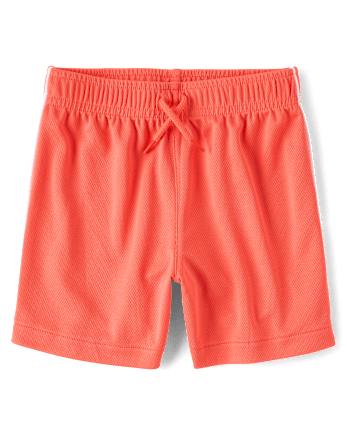 Baby And Toddler Boys Quick Dry Side Stripe Mesh Active Shorts 4-Pack
