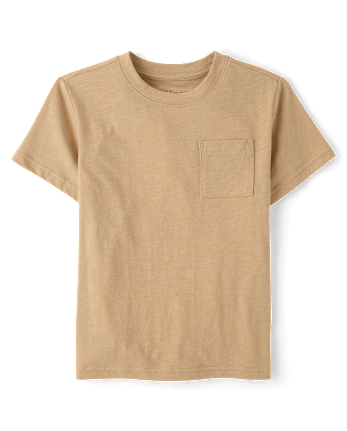 Boys Pocket Tee 4-Pack