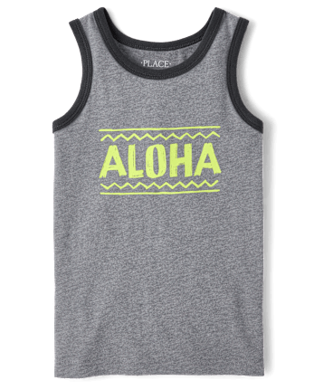 Boys Aloha 2-Piece Outfit Set