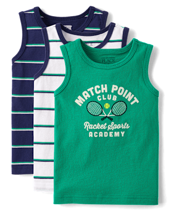 Baby And Toddler Boys Tennis 6-Piece Outfit Set