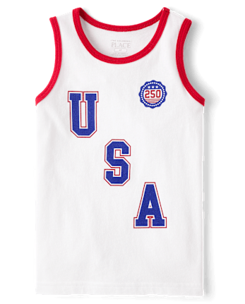 Baby And Toddler Boys USA 2-Piece Outfit Set