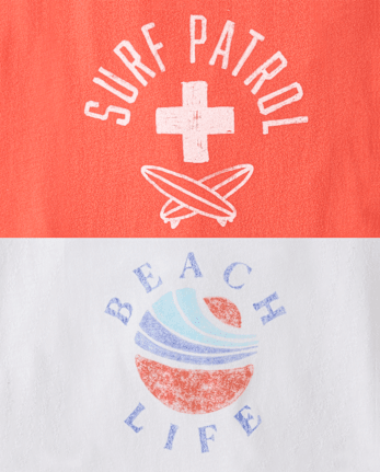 Boys Graphic Tank Top 6-Pack