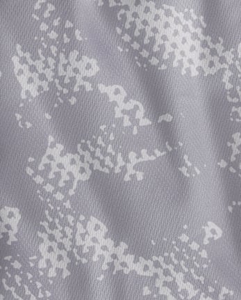 Kids Quick Dry Print Mesh Active Shorts