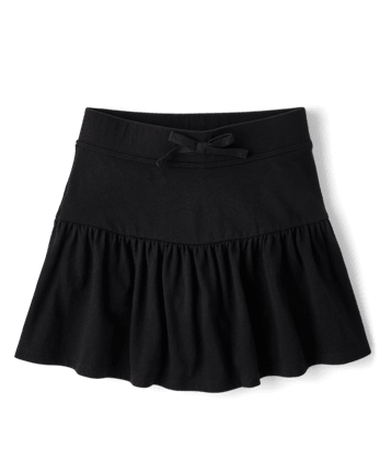 Girls Tiered Skort 4-Pack