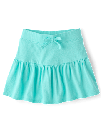 Girls Tiered Skort 4-Pack