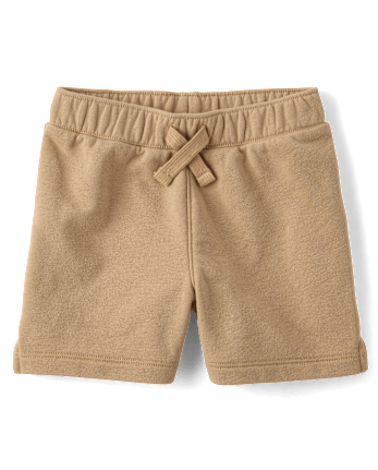 Baby And Toddler Boys Palm Tree French Terry Active Shorts 3-Pack
