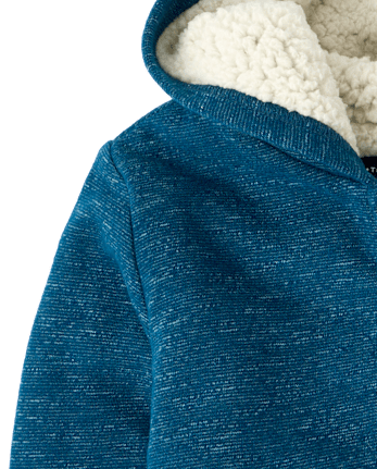 Baby And Toddler Boys Marled 2-Piece Outfit Set - INK