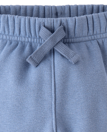 Toddler Boys Mountain Premium Fleece 2-Piece Outfit Set - SAPPHIRE ICE CL