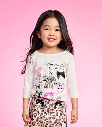 Toddler Girls Hello Kitty® Leopard 3-Piece Outfit Set - MULTI CLR