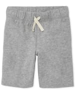 Boys Uniform French Terry Knit Shorts | The Children's Place - H/T SMOKE