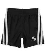The Childrens Place Baby Boys Mesh Active Shorts 