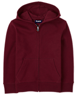 Childrens navy zip up hoodie deals