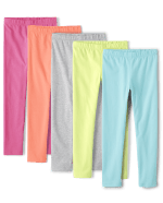 Girls Knit Leggings 5 Pack The Children s Place DESERT FLOWER