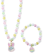 thumbnail image 2 of NERV Fashion Kids Romantic Pearl Jewelry Set For Children Simulated Bead Necklace Bracelet Little Girl's Birthday Party I.329892001 2 of 10