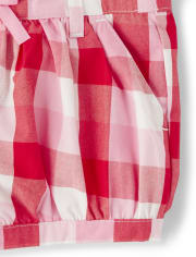 Short Vichy Fille - Très Cerise