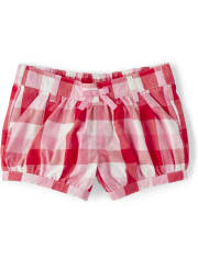 Short Vichy Fille - Très Cerise